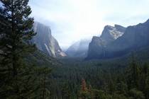 Top et flop à Yosemite Valley 